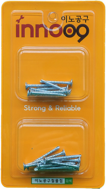 이노공구 석고보드용 양날 나사 백색 2종 세트 NIT505, 10세트