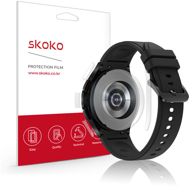 스코코 유광 전신 외부보호필름 46mm 2p, 2개