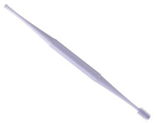 봄봄리빙 실리콘 듀얼팁 귀청소 귀이개 퍼플, 1개입, 1개 - 쿠팡