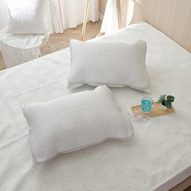 크리벨 아추어 듀라론 냉감 쿨베개커버 2p, 화이트