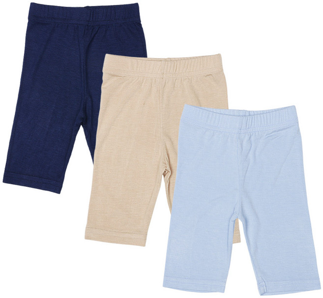 레인보우키즈 아동용 5부 레깅스 3종 세트