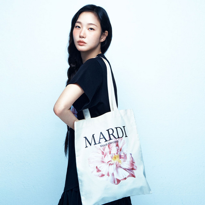 Mardi Mercredi CANVAS BAG ROSES 01