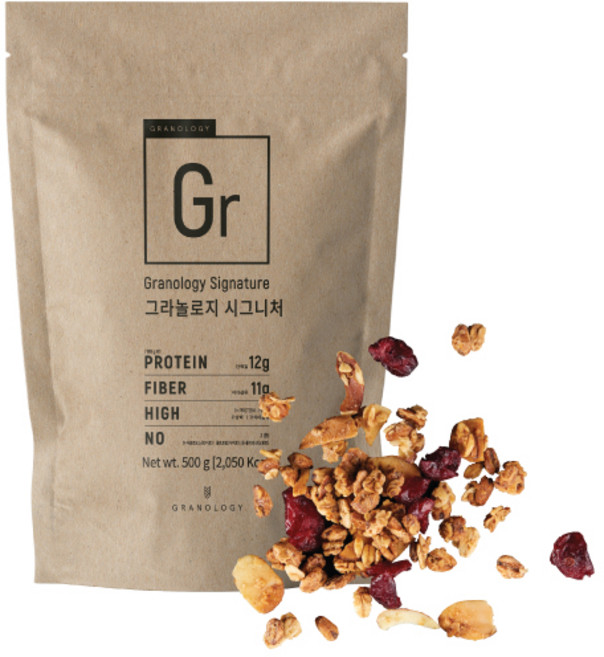 그라놀로지 시그니처 그래놀라 시리얼, 500g, 1개