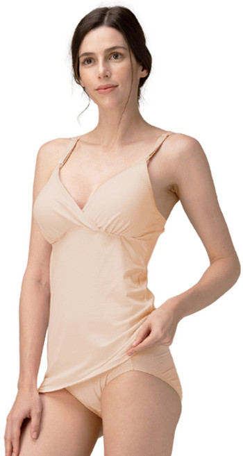 뉴니끄 여성용 면모달 원터치 솔리드 수유 캐미솔