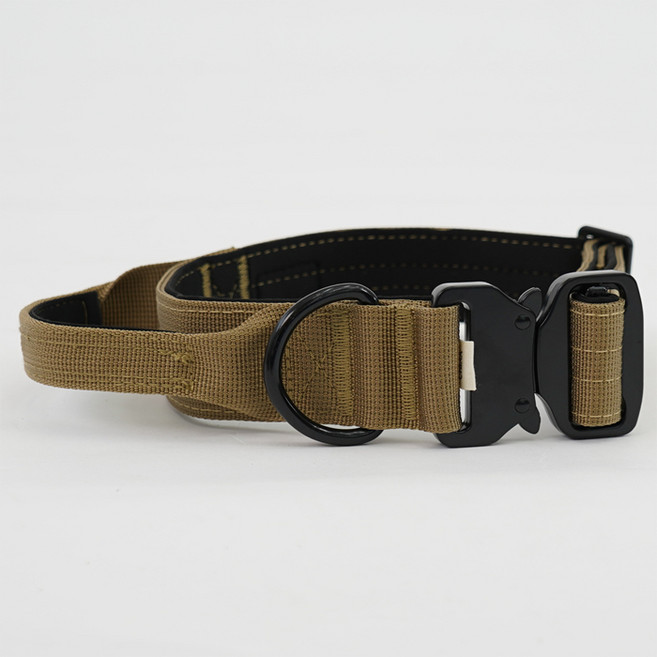 레드퍼피 반려동물 스텔링 목줄, 베이지, 1개