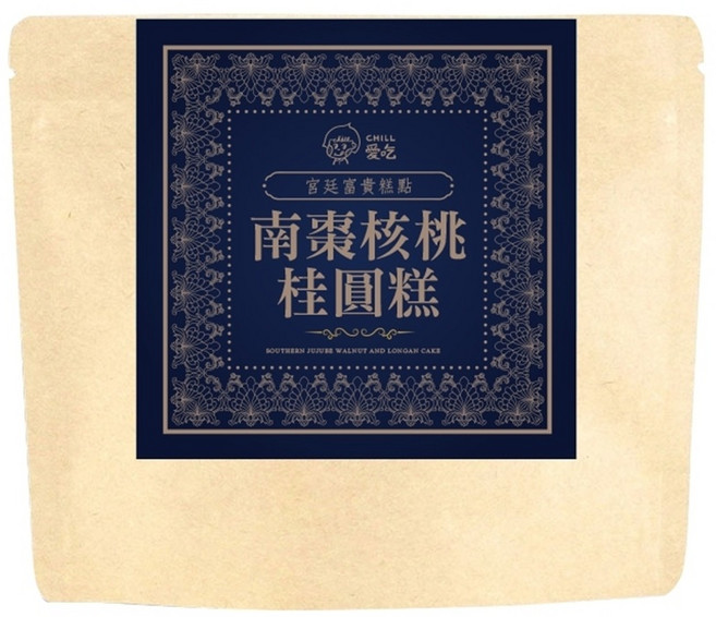 CHILL 愛吃 南棗核桃桂圓糕, 105g, 1個