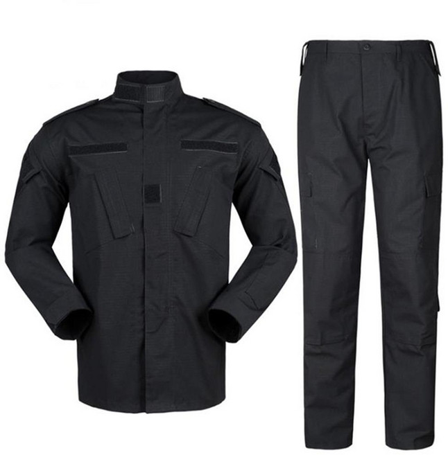 第二代新款戰鬥服上下套裝 黑色