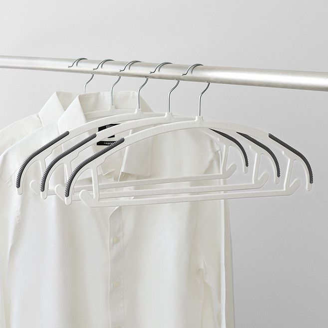 네이쳐리빙 논슬립 회전형 어깨뿔방지 니트 옷걸이, 20개