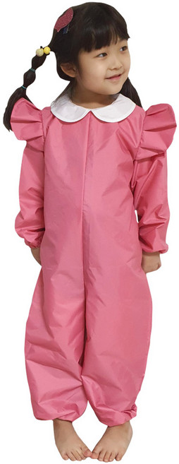 노르디코 킨더 전신 미술 가운 국내제조, 로즈핑크