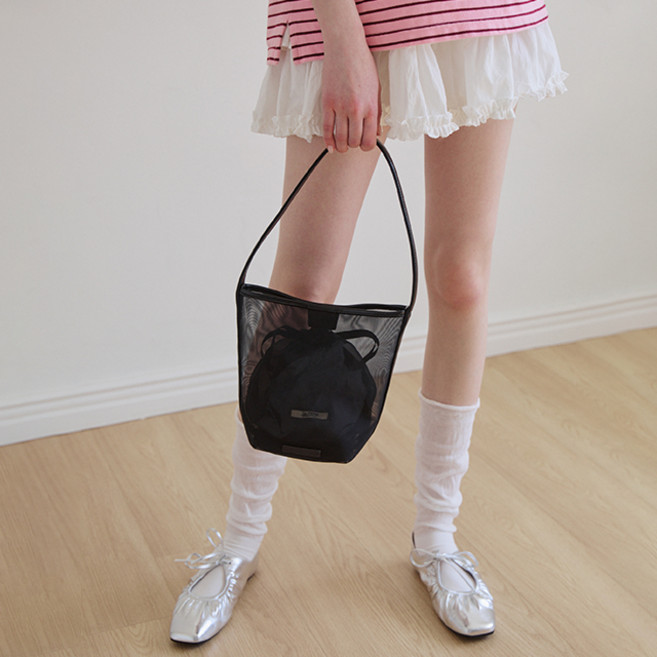 랩LAP 여성용 MESH SHOULDER BAG AR7AB420 BK