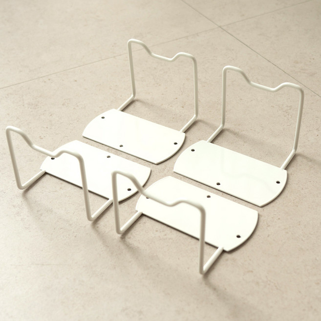 코지히어 매트리스 밀림 방지 매트가드 대형 144 x 124 x 101 mm 4p, 화이트