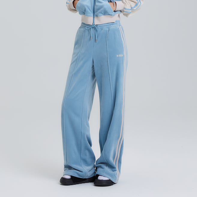 널디 여성용 우먼스 벨로아 트랙 팬츠