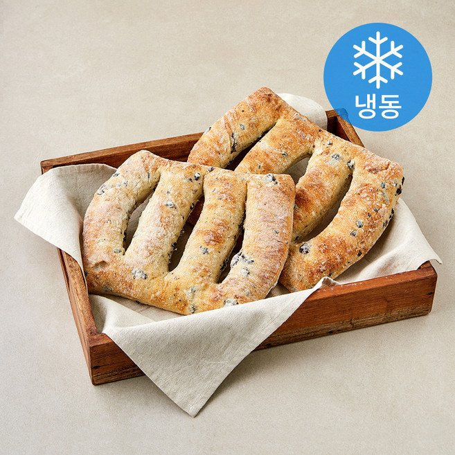 불라트 푸가스 올리브 (냉동), 340g, 1개, 2개입