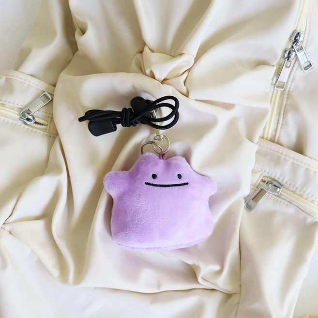 포켓몬스터 메타몽 봉제인형, 8cm, 혼합색상, 1개