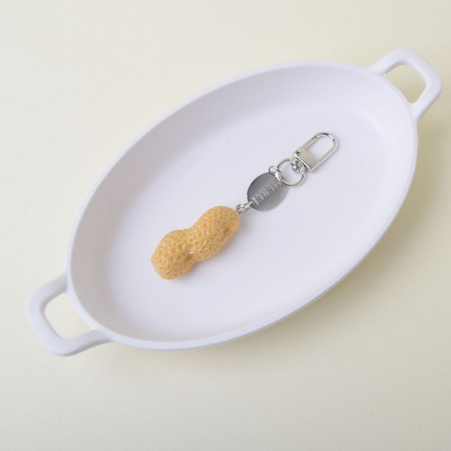 에스케이아이앤디 채소 키링, 땅콩, 1개