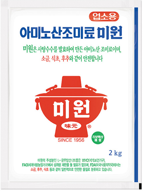 대상 아미노산 조미료 미원, 2kg, 1개