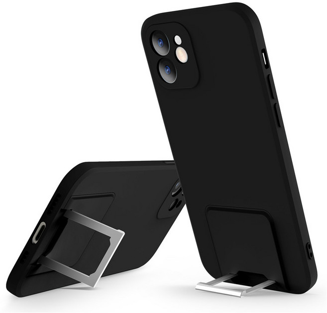 하루글림 실리콘 킥스탠드 휴대폰 케이스