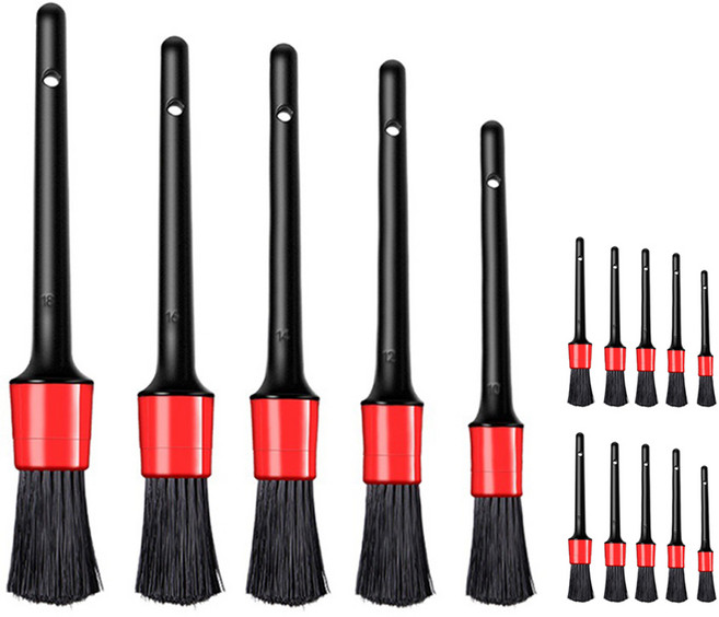 小麥購物 細節刷萬用刷5件組 Y827, 黑色, 3組