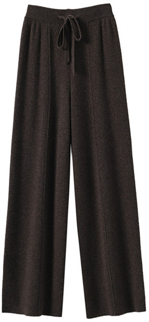 마켓에이 여성용 소이 니트 와이드 팬츠