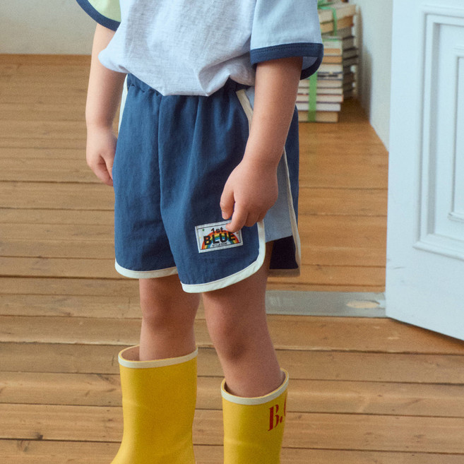 퍼스트블루 아동용 퍼스트배색 반바지