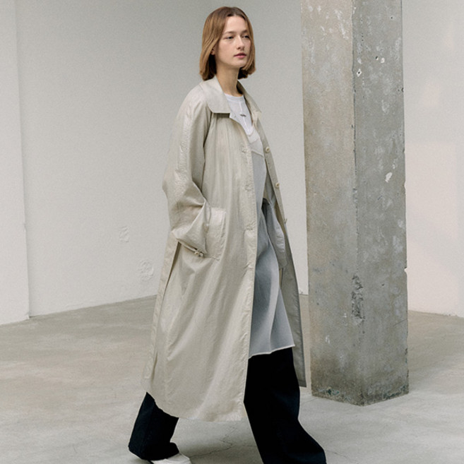 로라로라 BELT TRENCH COAT
