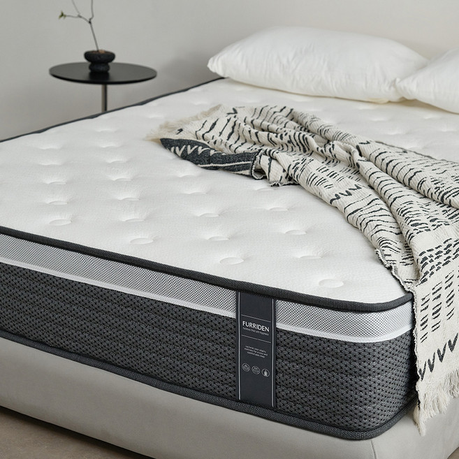 퍼리든 슬립소 유로핏 포켓스프링 매트리스 그레이 고객직접설치, 25cm, 미디엄