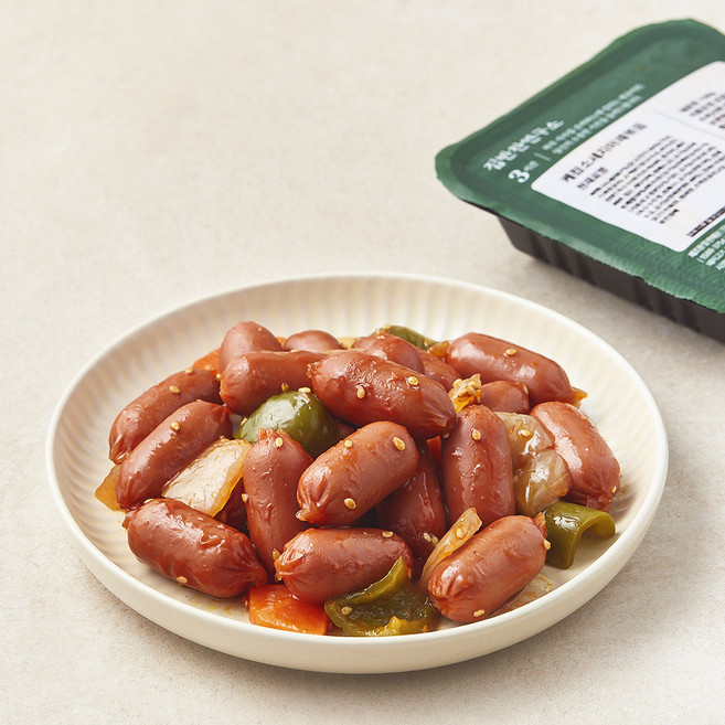 집반찬연구소 케찹 소세지 야채볶음, 150g, 1개