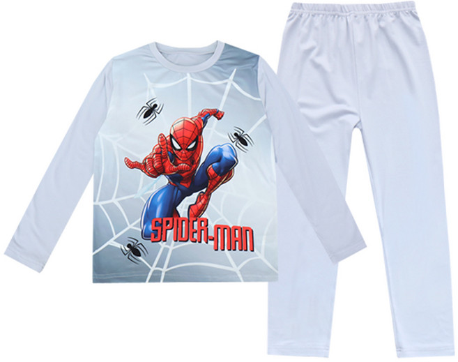 스파이더맨 남아용 점핑 피치기모 실내복 상하의 세트 28480