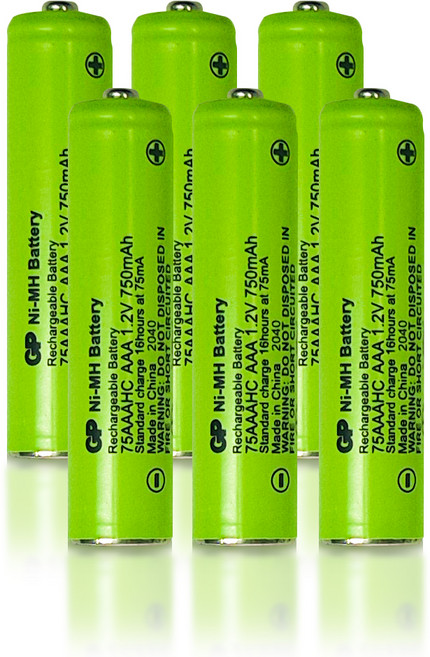 모토로라 무선 전화기 배터리 750mAh 6p, GP75AAAHCR