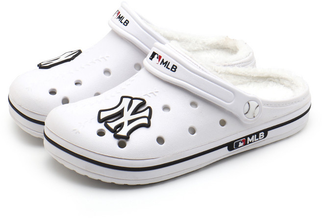 MLB 아동용 뉴욕 양키스 볼드 방한 슬리퍼