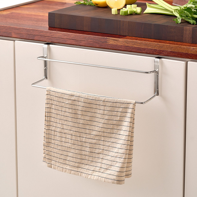 바겐슈타이거 키친 클로스랙 2단 행주걸이, 1개