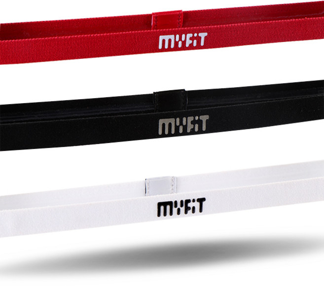 얼게이트 스포츠 헤어밴드 3종 세트, 혼합색상, 1개