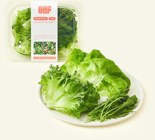 원에이커팜 무농약 인증 너티믹스, 100g, 1개, 1개입