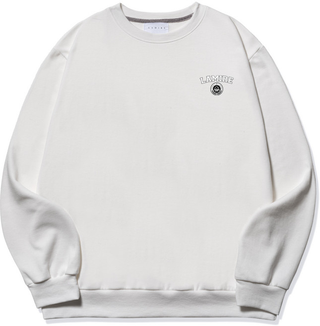 라미르 여성용 스페이스 스몰로고 오버핏 소프트 맨투맨