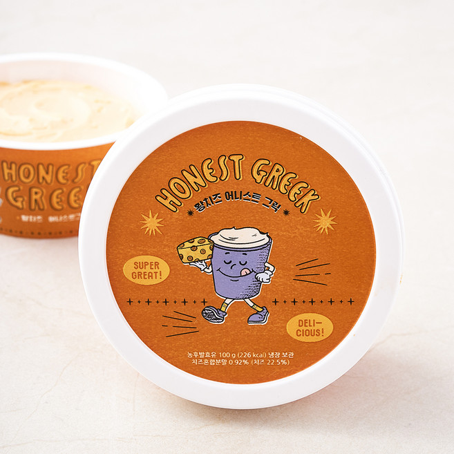 어니스트그릭 황치즈, 100g, 1개입, 1개