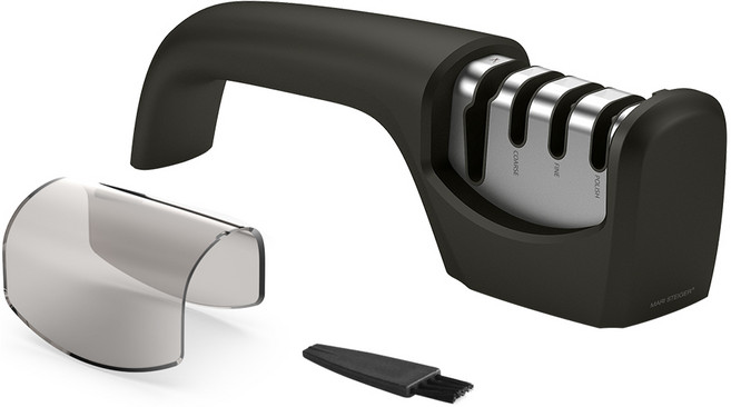 MARI STEIGER 磨刀器 V4, 炭灰色, 1套
