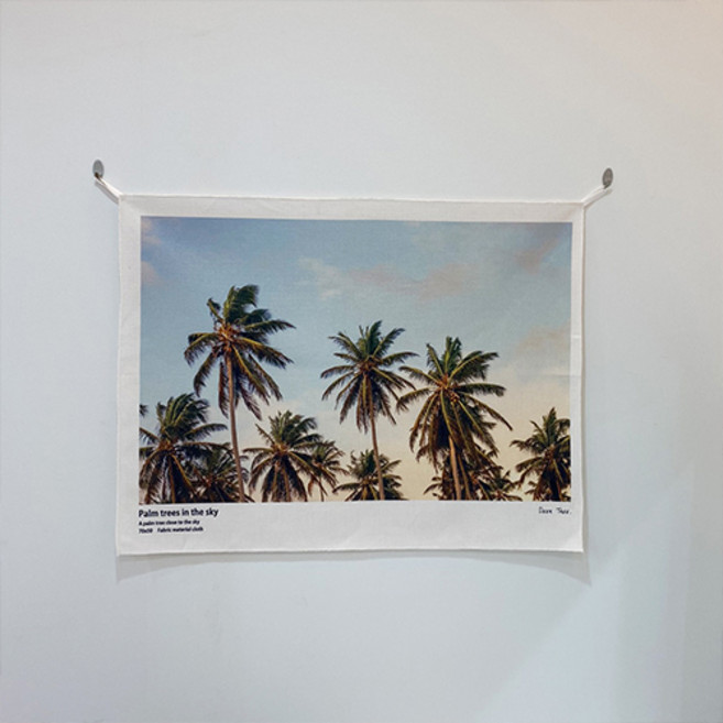 디어트리 패브릭 포스터, 71 하늘야자