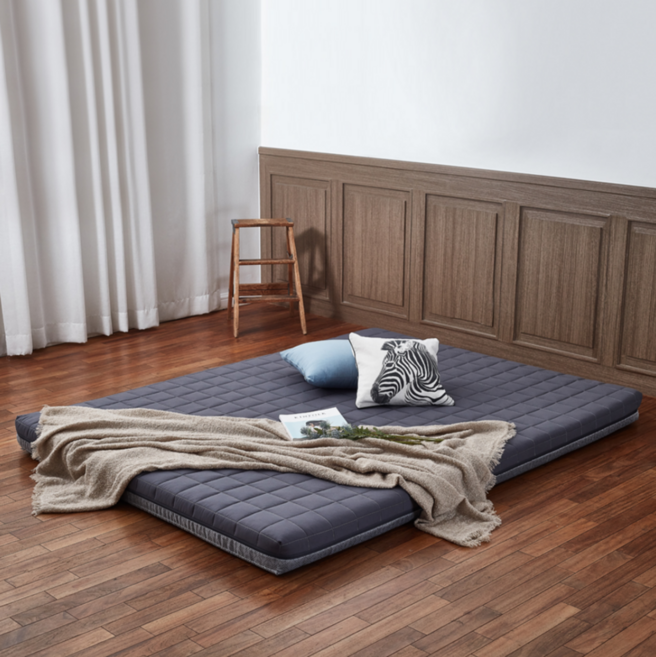 THERIX HOME 9段式分區釋壓記憶床墊, 12cm, 木炭灰