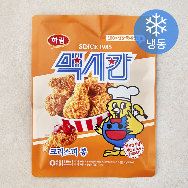 맥시칸 크리스피 봉 (냉동), 350g, 1개