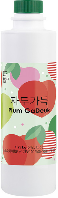 스위트컵 자두가득 농축액, 1개, 1.25kg