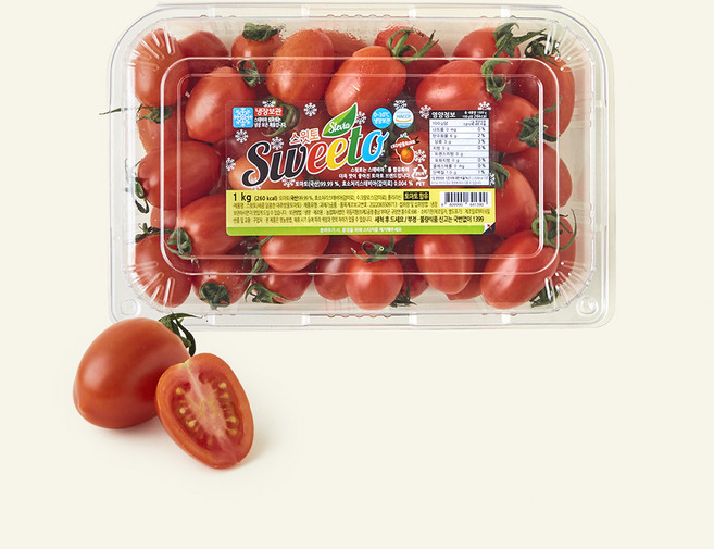 스윗토 스테비아 대추방울토마토, 1kg, 1개