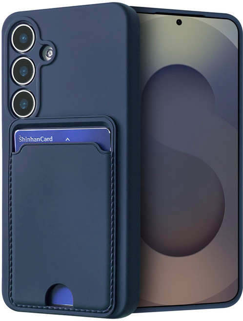 모나프리 카드 포켓 파스텔 젤리 휴대폰 케이스