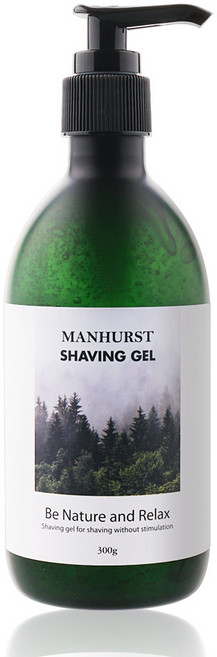 맨허스트 쉐이빙 면도젤, 300g, 1개