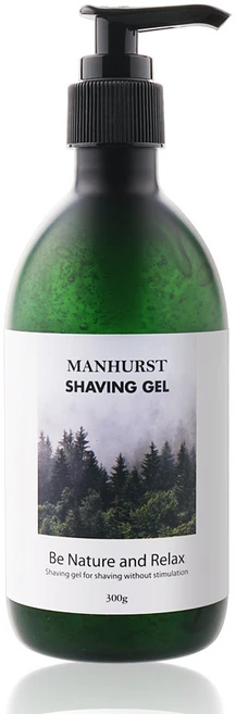 맨허스트 쉐이빙 면도젤, 300g, 1개 - 쿠팡