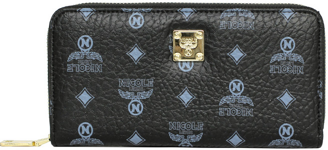 니꼴레닉 여성용 캐주얼 지퍼 장지갑 CPZ731-WN