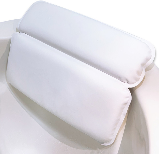 하늬통상 흡착판 반신욕 욕조베개, 화이트, 1개