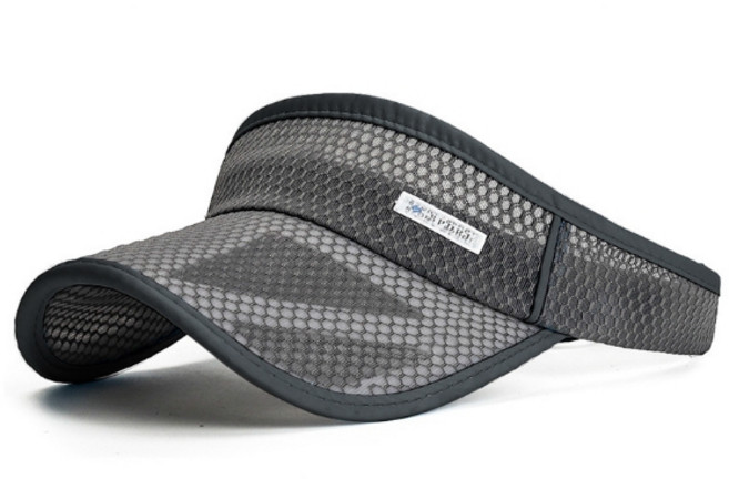 에이빅 올 메쉬에어 UV 자외선 차단 등산 썬캡, 다크그레이