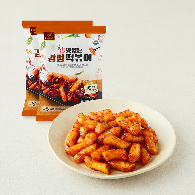 참맛있는 강정 떡볶이 2인분, 430g, 2개