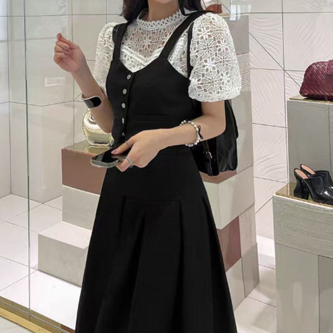 비비에모 루루 트위드 뷔스티에 + 스커트 세트 10597