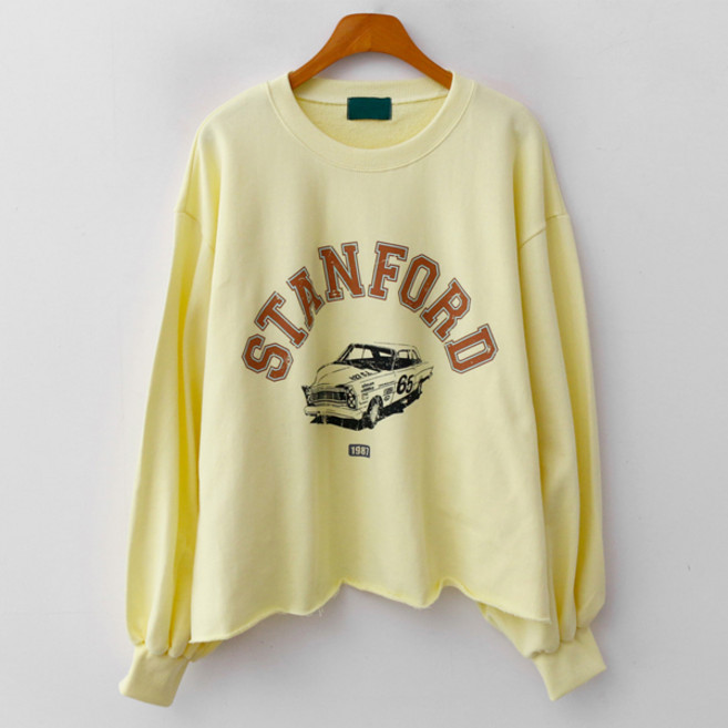 엔비룩 스텐 컷팅 맨투맨